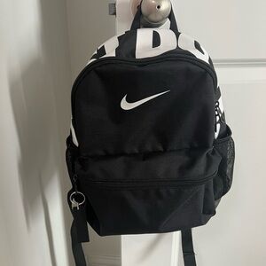Nike Black and White kids mini Backpack